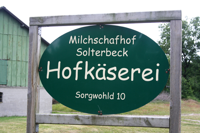 solterbeck-schild, Schleswig-holstein-milchschafhof-solterbeck, trolley-tourist.de