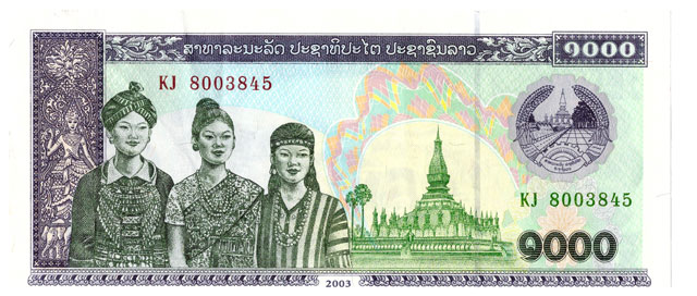 laos-1000-kip-trolley-tourist